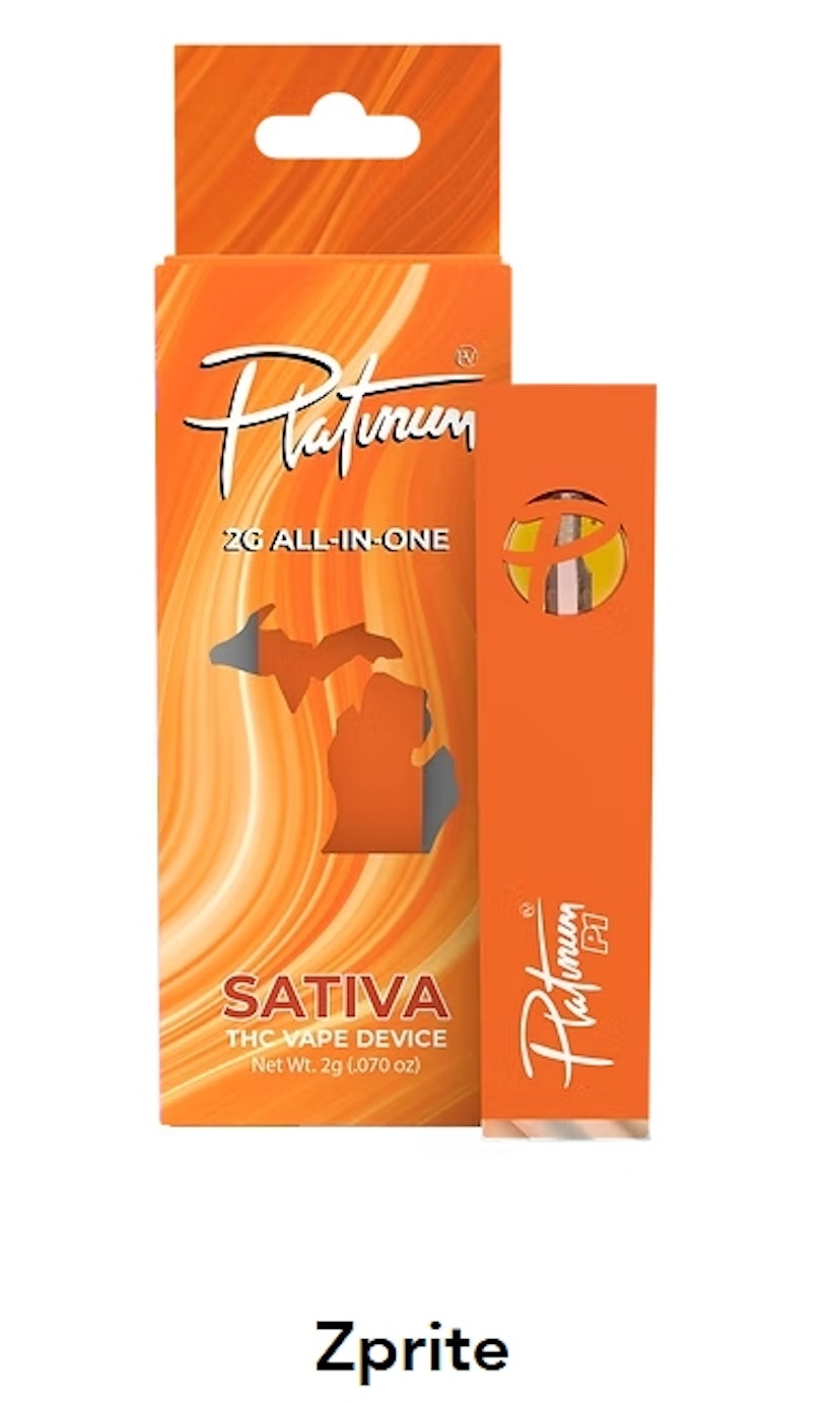 Platinum Vape Disposable | Zprite