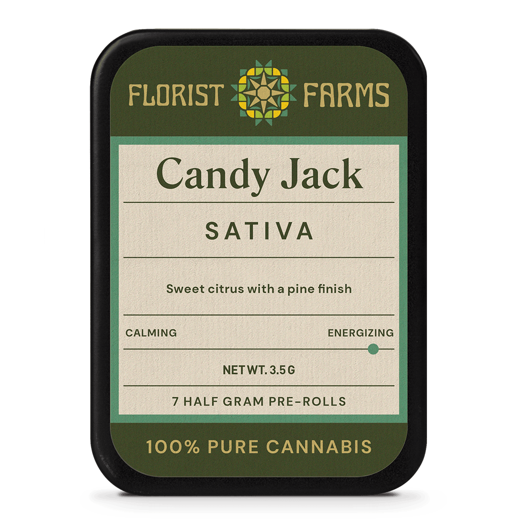 Florist Farms Candy Jack Live Resin Infused Preroll 5pk