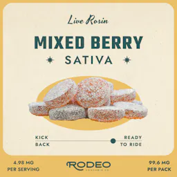 Mixed Berry Rosin Gummies