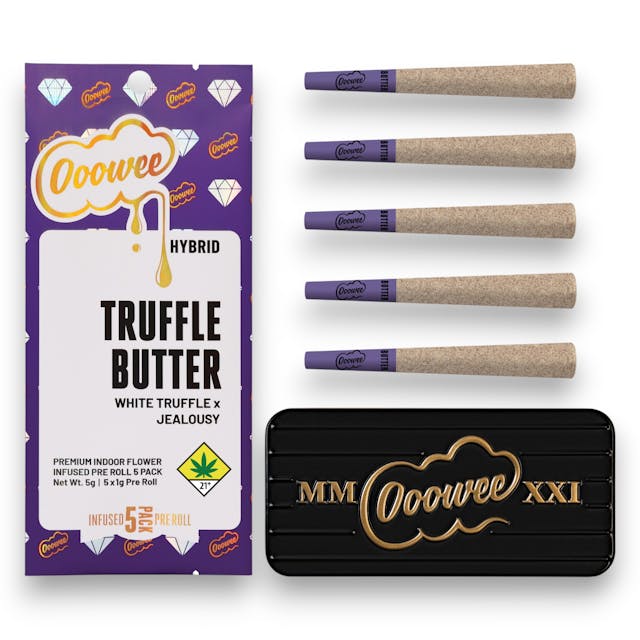 Ooowee - 5/1G Infused PreRoll - Truffle Butter - 5g