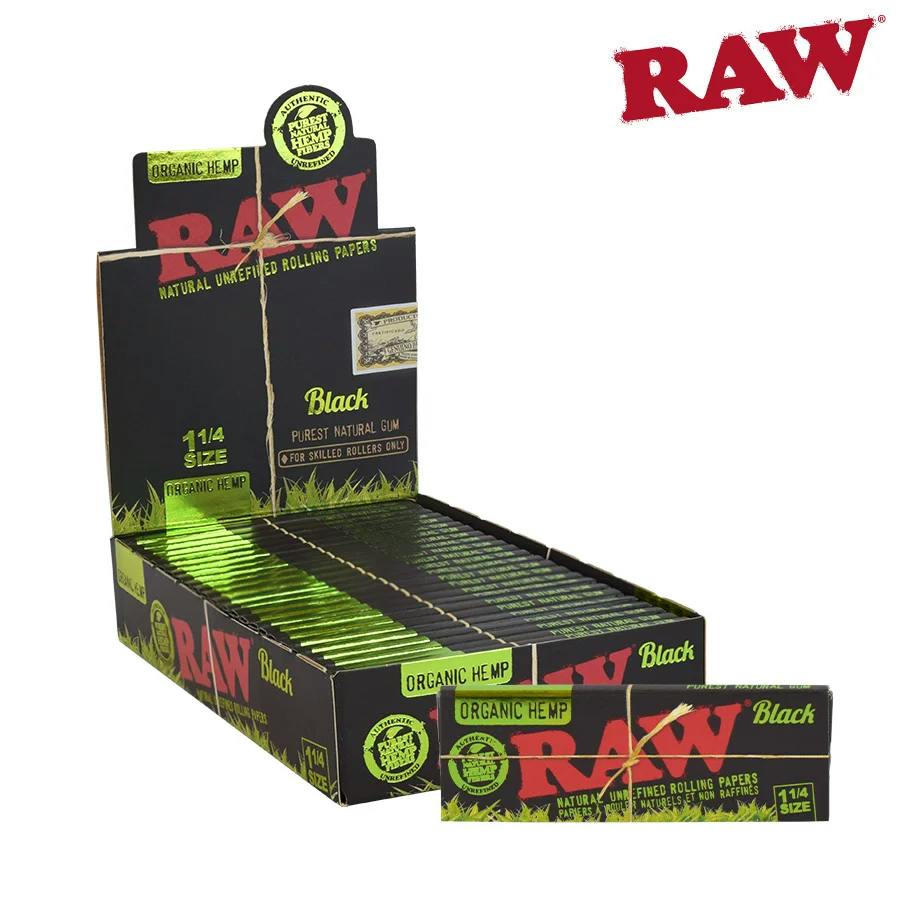 Accessories Raw Black Organic Hemp 1-1/4