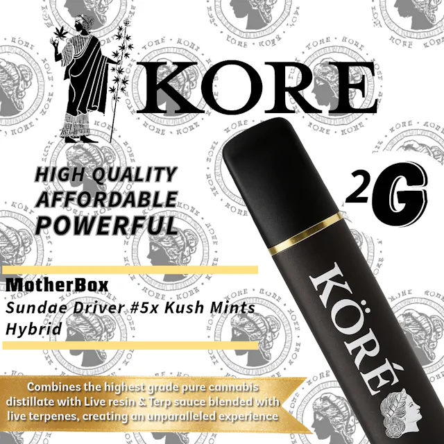 Kore Disposable Motherbox 2g (hybrid, disposables)
