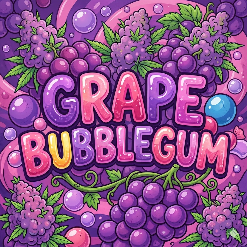 Candy Factory - Grape Bubblegum - Buds