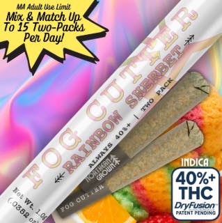 Product: Fog Cutter | Rainbow Sherbet | Infused Preroll - 0.5g/2pk