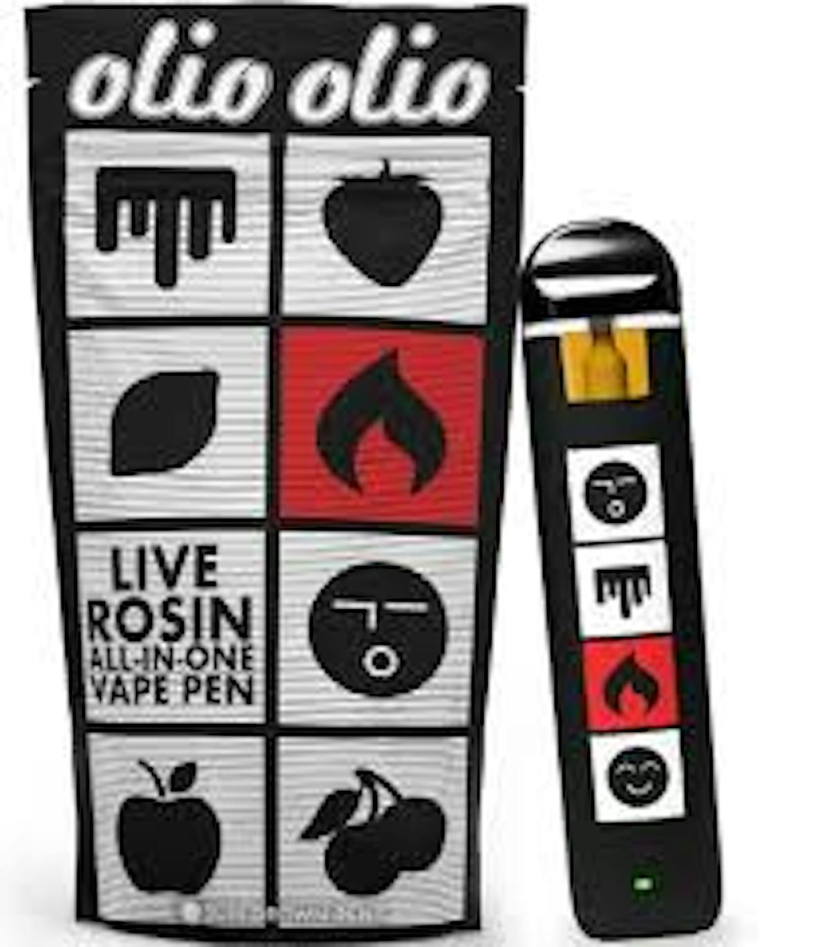 Image of Black Wolf Live Rosin Vape Pen