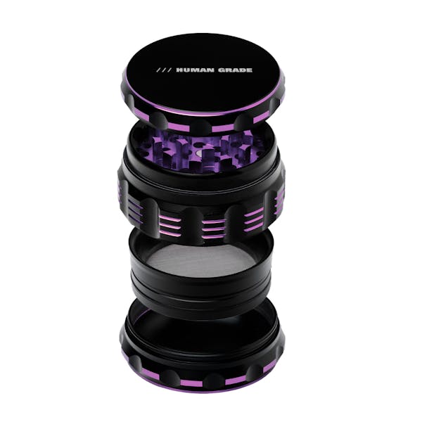 2.5" Aluminum Grinder MODEL 5T - Purple & Black
