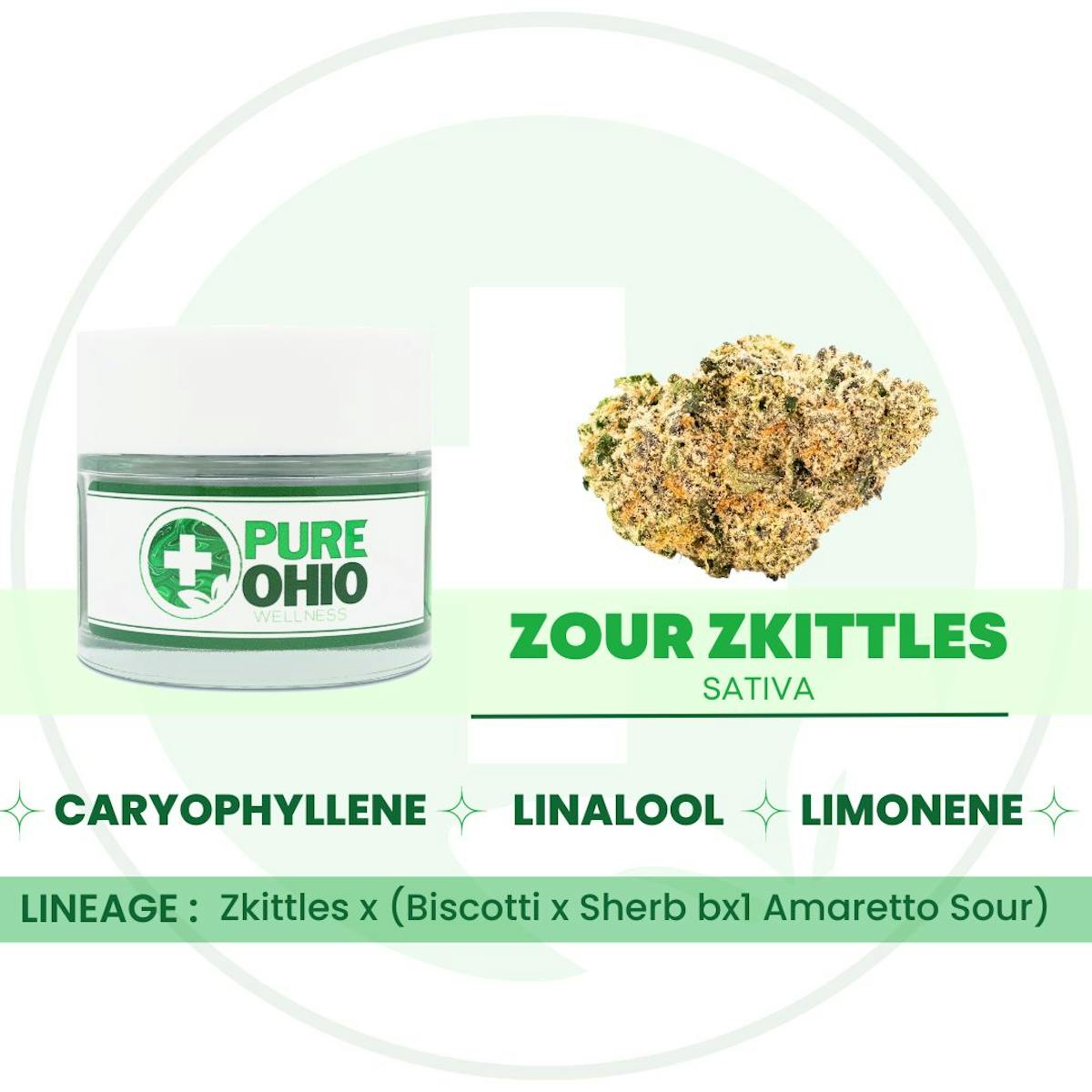 AZARE PURECALL MILD & GREEN GREEN 6個セット Zour Zkittles 2.83g Flower | Pure Ohio Wellness |