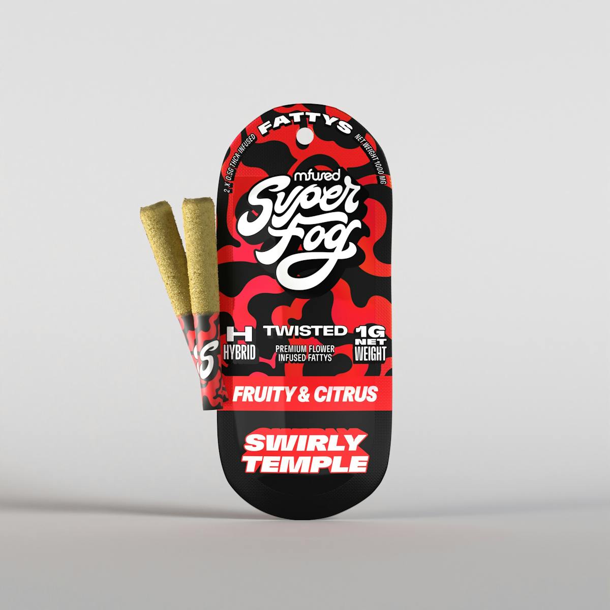 Photo of Mfused Twisted Fattys Swirly Temple Infused Prerolls x 2pk