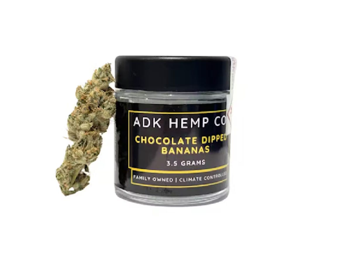 Photo of ADK Hemp Co | Chocolate Dipped Bananas | Indoor Flower 3.5g