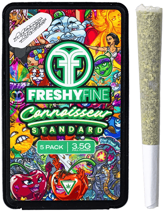 Freshy Fine | Pre-Roll 5-Pack- 3.5g - Motorbreath