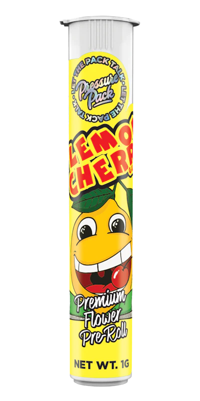 Lemon Cherry Gelato Premium Pre-Roll | 1g - PRE_ROLLS by Pressure Pack at King of Budz