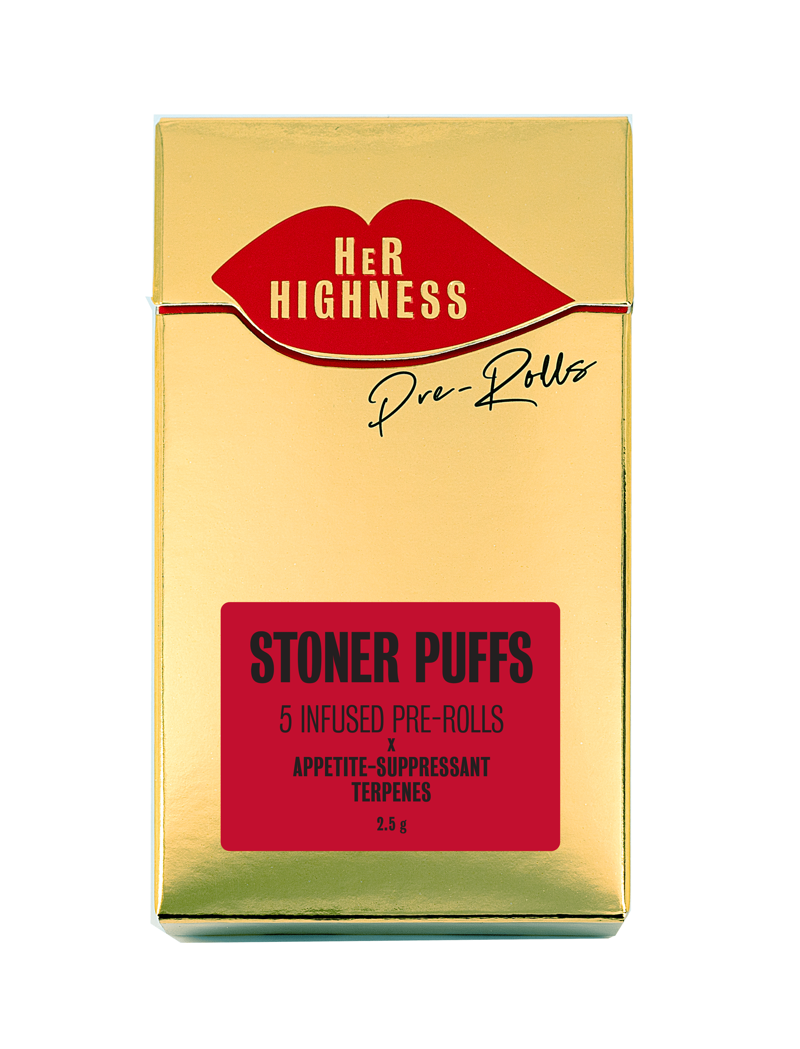 Her Highness - Stoner Puffs 5pk Infused Preroll by HER Highness