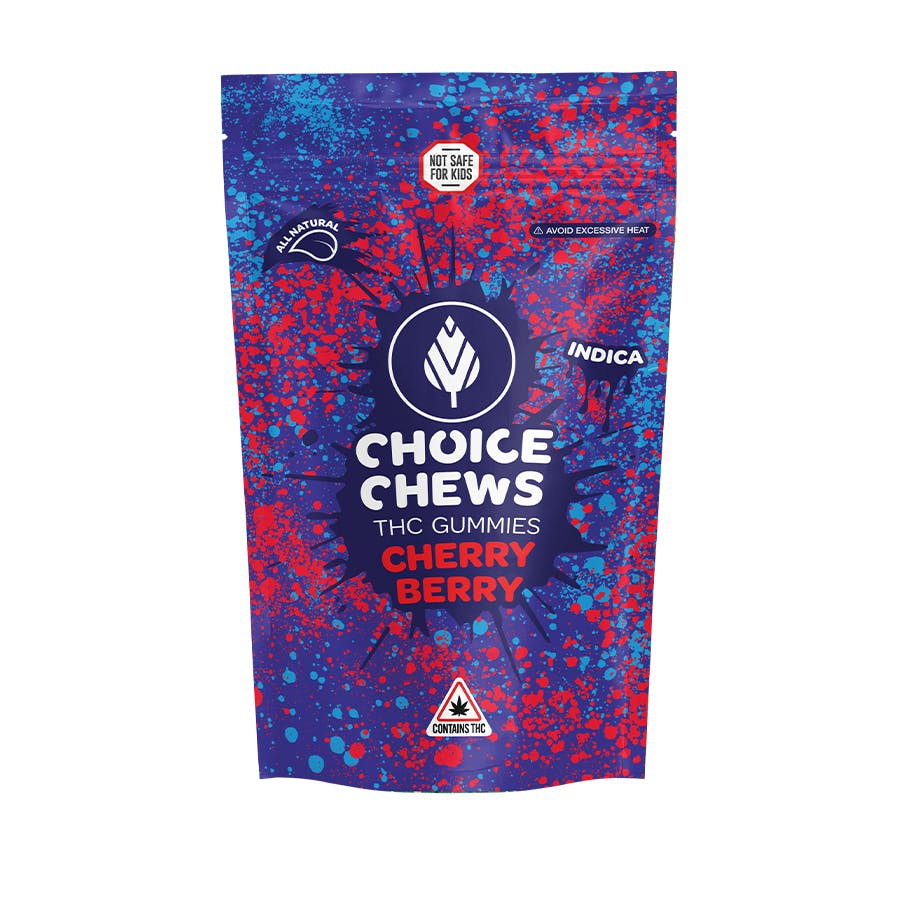 Product Choice Chews | Cherry Berry | 100mg | (Indica)