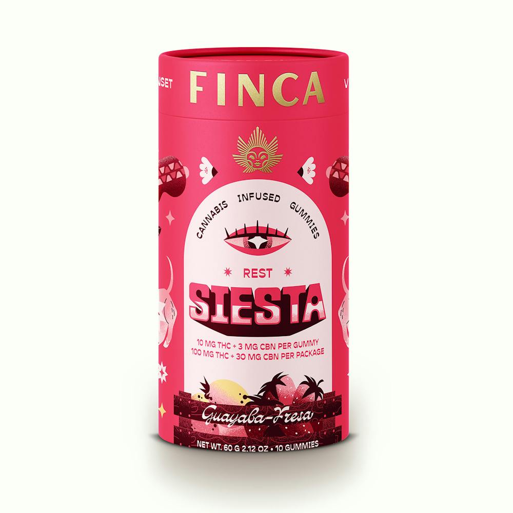 Product Gummies | Siesta Guava Strawberry Rest V:GF | 100mg | NY Finca