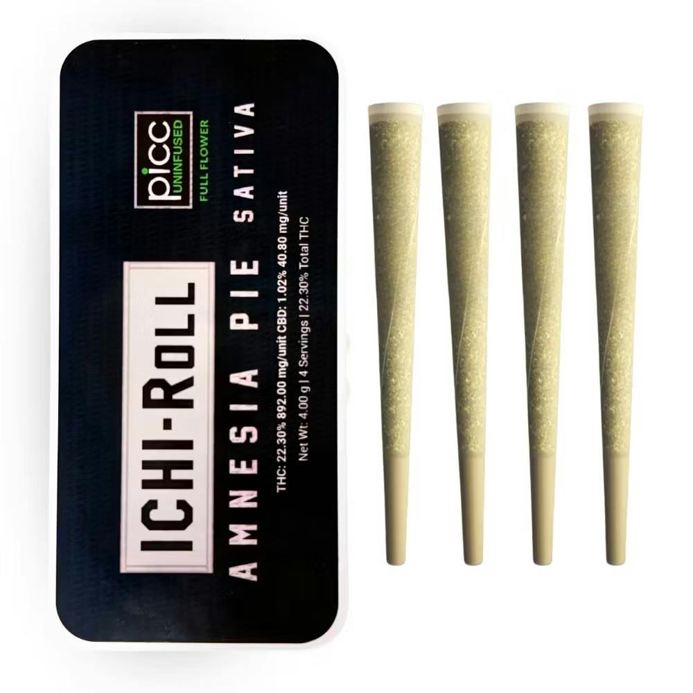Product ICHI-ROLL - Amnesia Pie - 4g - 4pk - Prerolls