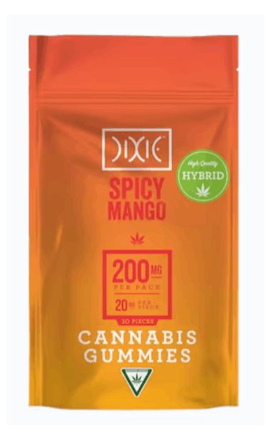 200mg | Spicy Mango | Gummies | Local Roots Cannabis