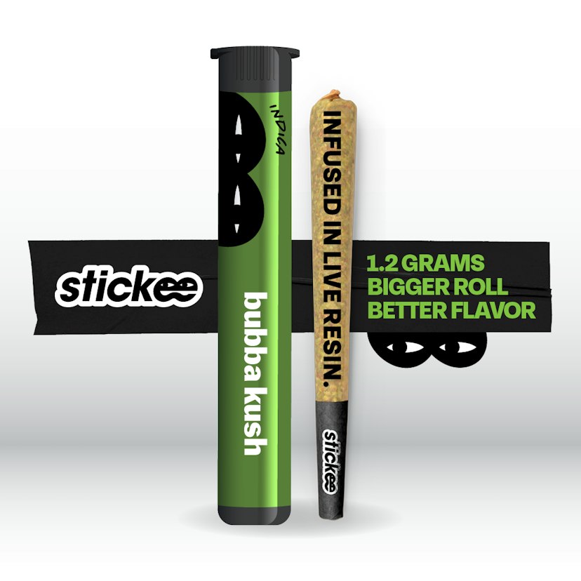 Stickee - Bubba Kush Live Resin Infused PR