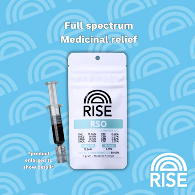 RISE RSO – 1G - CONCENTRATES by RISE at King of Budz