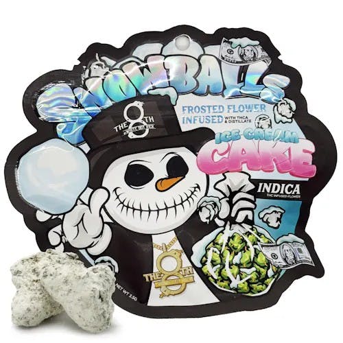 THE 8TH BY WHITE BOY RICK | ICE CREAM CAKE - SNOWBALLS PREPACK INDICA-HYBRID
