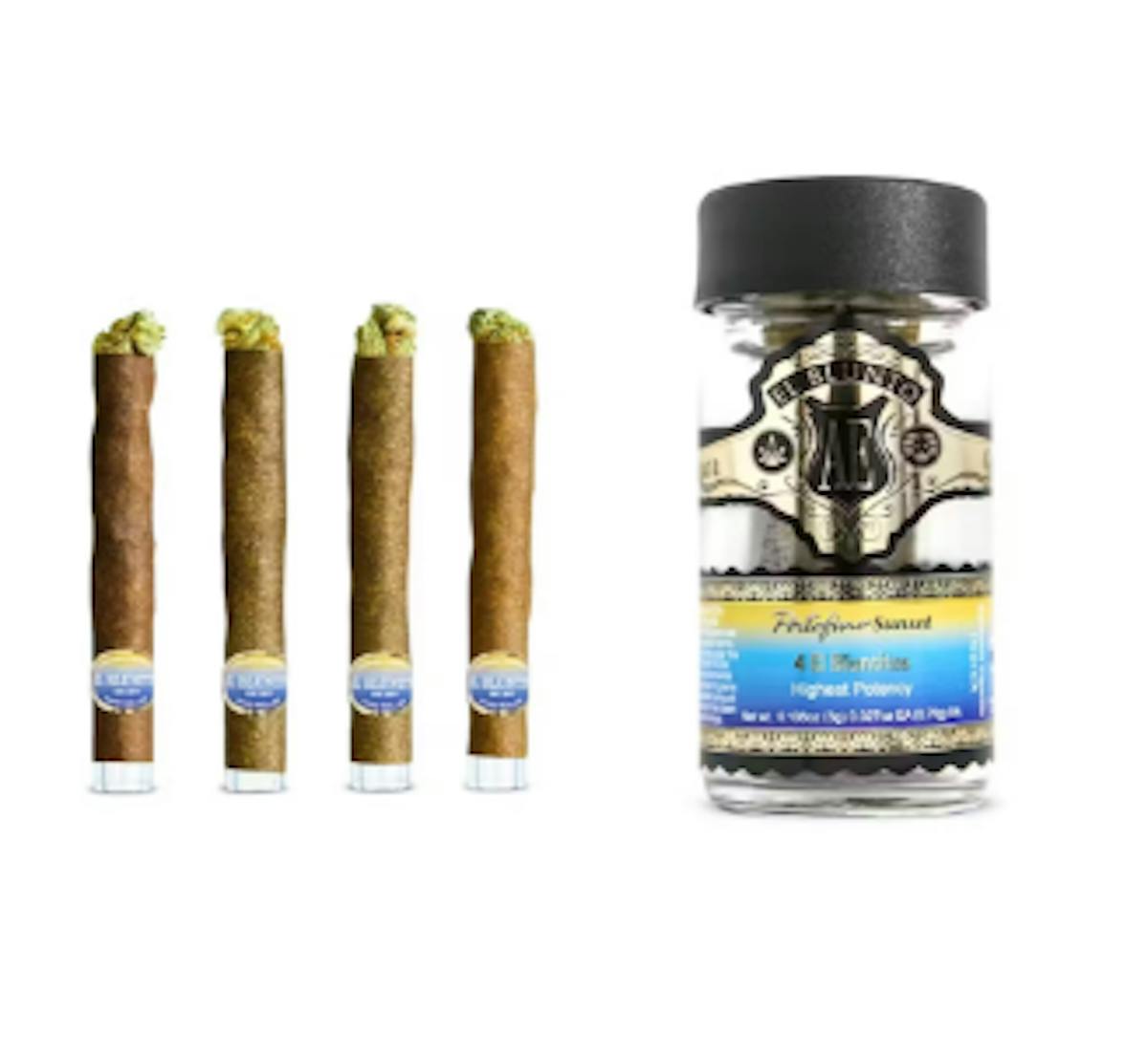 Photo of El Bluntitos Portofino Sunset 4pk Blunts