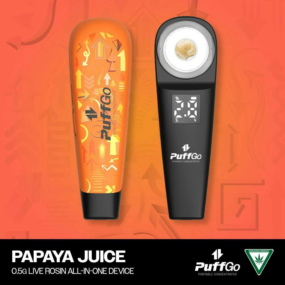 Product: PUFFGO | PAPAYA JUICE | DISPOSABLE SATIVA