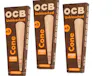 OCB Unbleached Cones Kingsize