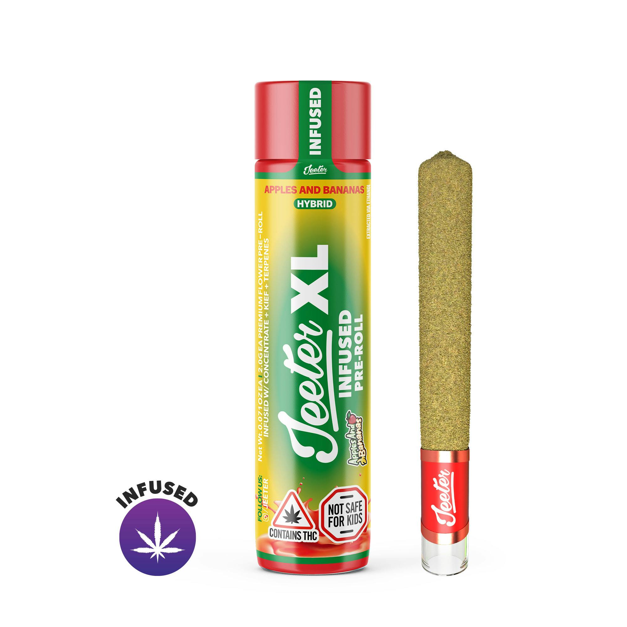 Photo of Apples and Bananas Jeeter XL Infused Pre-Roll | 2g