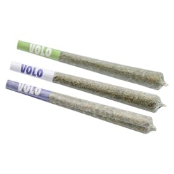 Pre-Roll | VOLO - Cap Pac - Indica - 3x1g