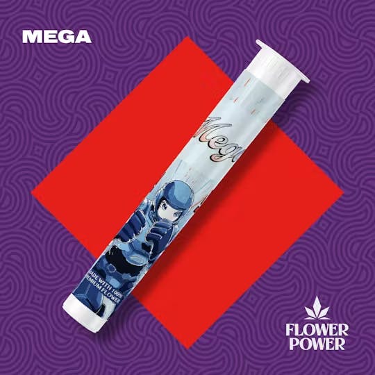 Flower Power - 1g Preroll - Mega