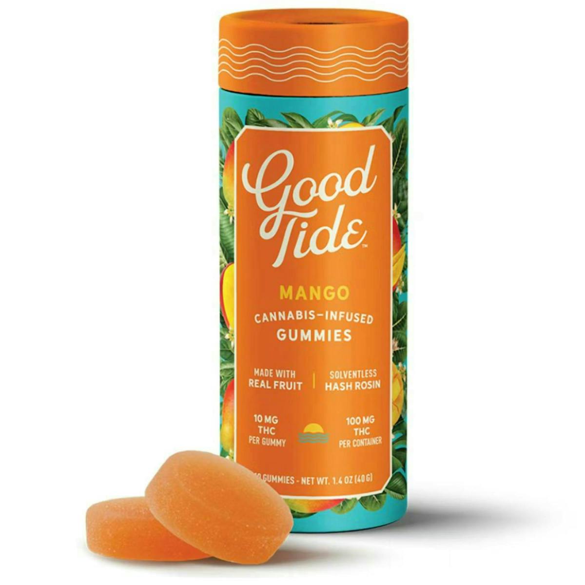 Photo of Good Tide Mango 100MG Gummy (Wyld)