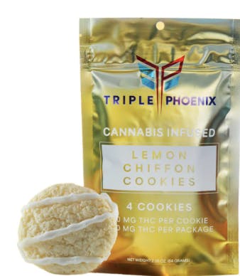 Product: Triple Phoenix | Lemon Chiffon Cookies - 200mg