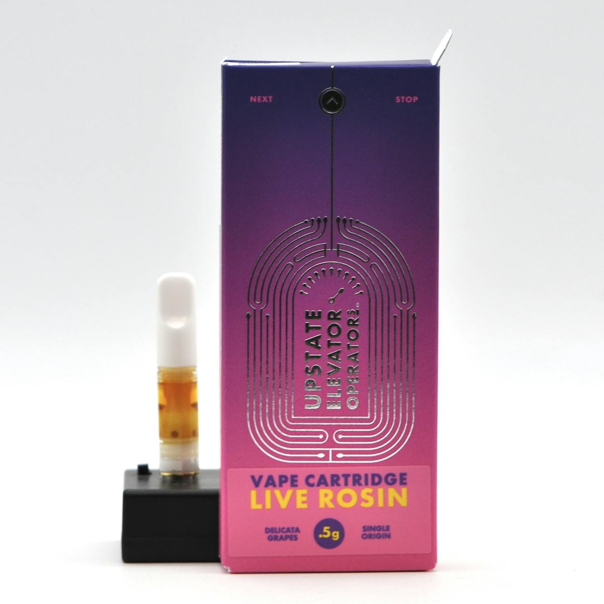Image of Delicata Grapes | 0.5g Live Rosin Cartridge
