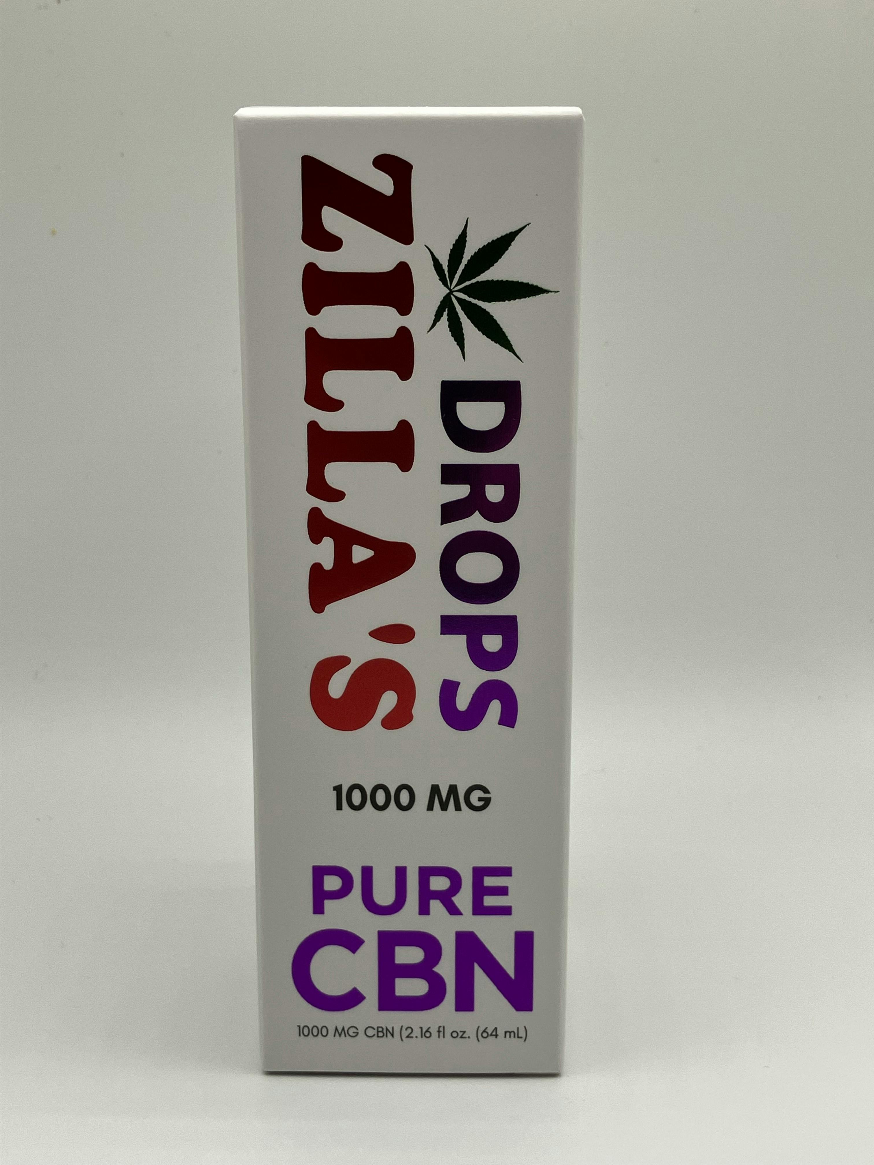 Zilla's | Pure Tincture - 1000mg CBN