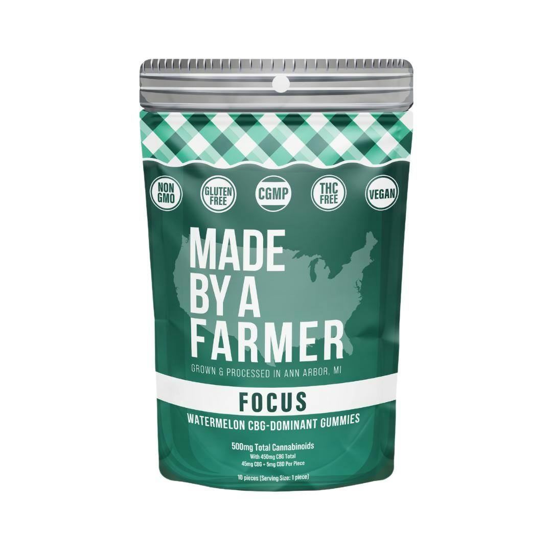 Product: Made By A Farmer | CBD Gummies - 500mg - Watermelon (Focus)