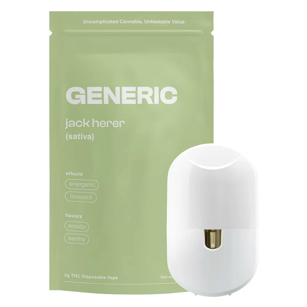 Shop Contract Canna- Generic Disposable Pen Jack Herer (Generic) | 2g