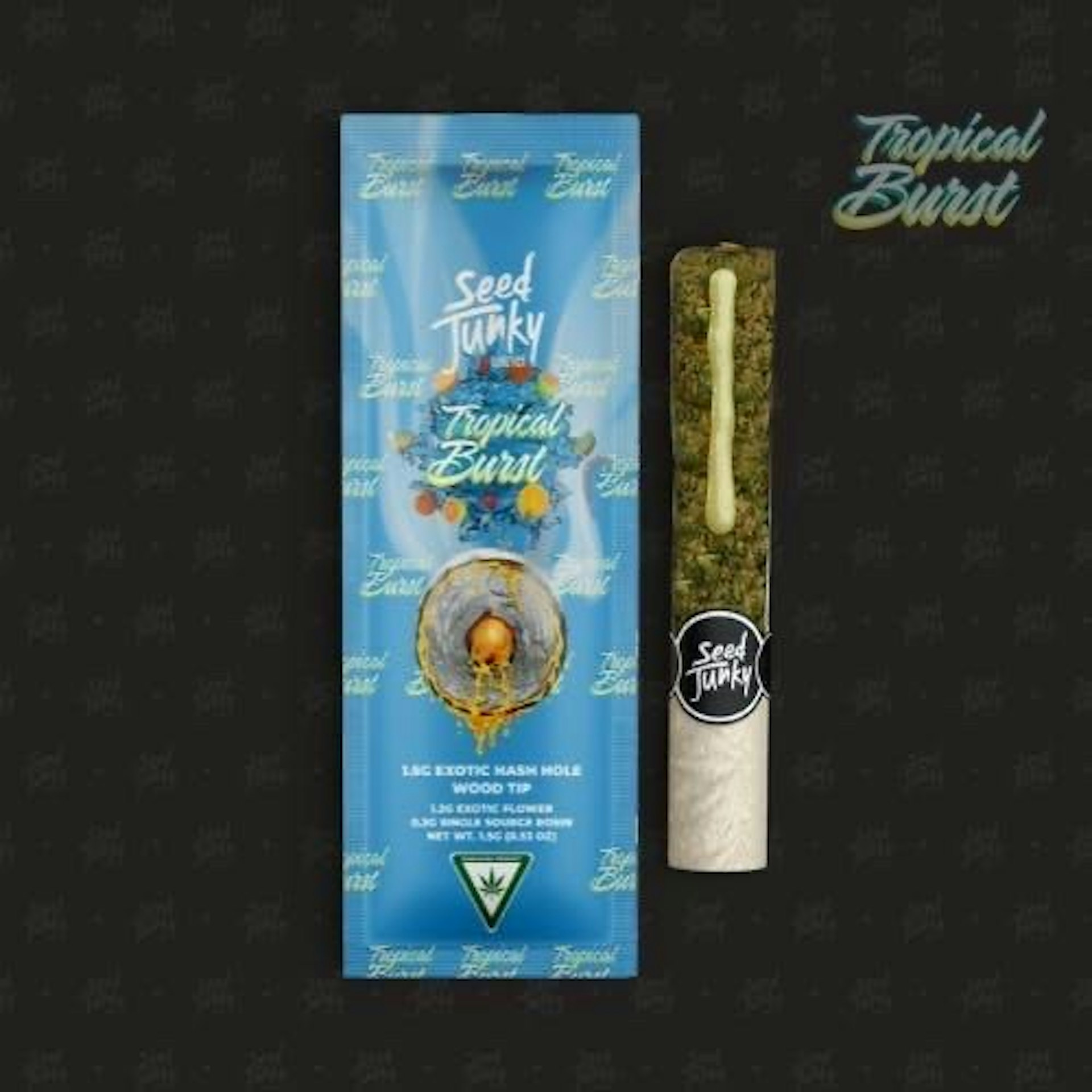 Seed Junky - Tropical Burst Hash Hole Pre-Roll