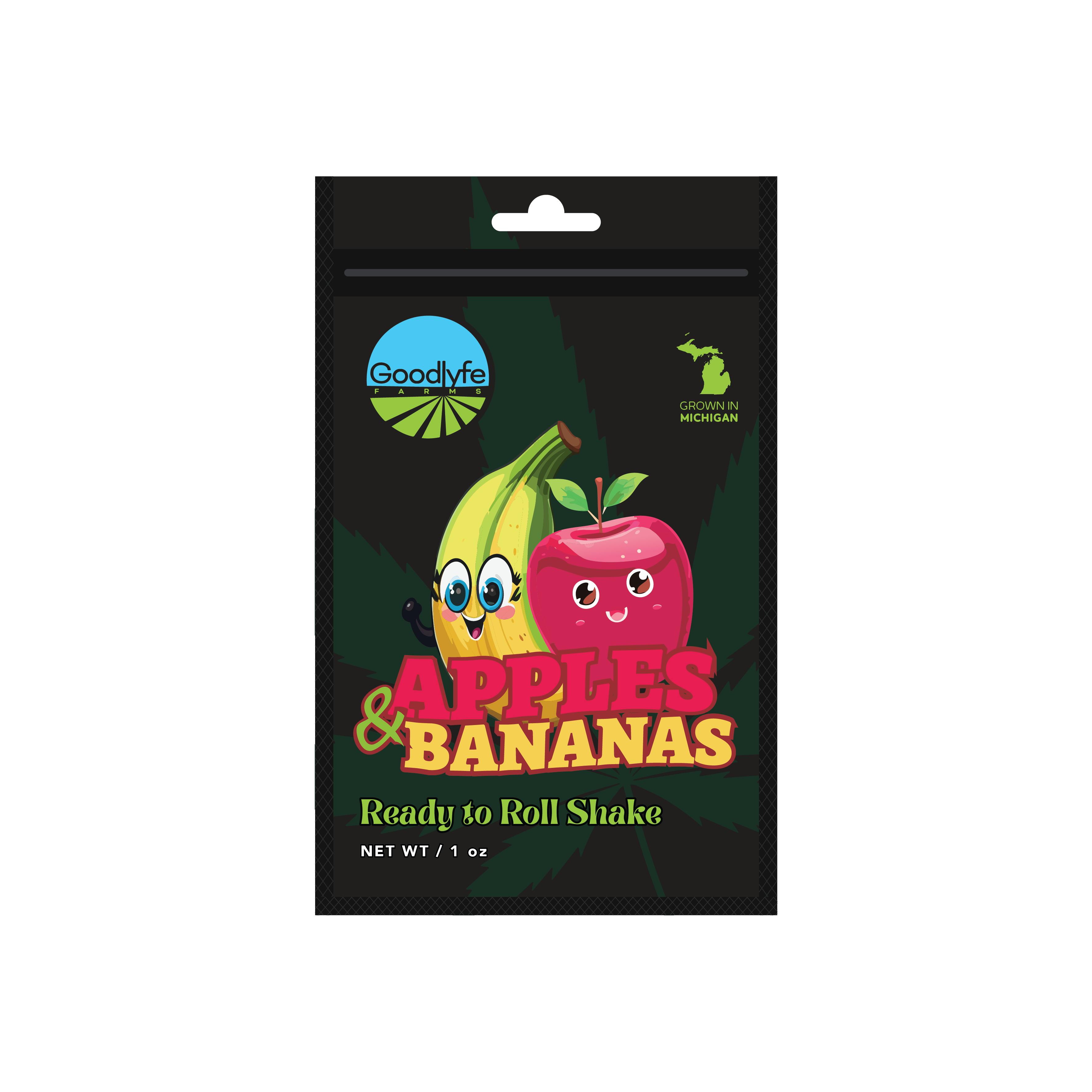 Goodlyfe - 28g Prepack Shake - Apples and Bananas
