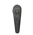 Teardrop Frosted Spoon Pipe Grey