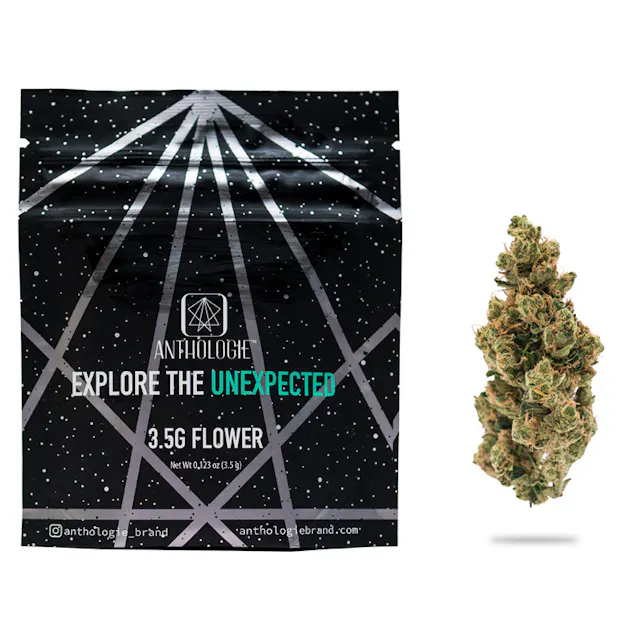 Anthologie Flower Glitter Bomb 3.5g (indica, whole flower)