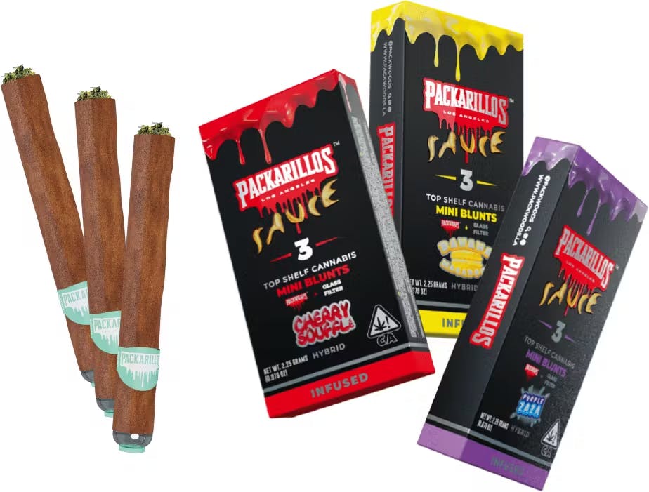 Packarillos | 2.25g Infused Mini Blunts | Area 51