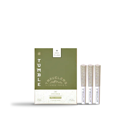 Pineapple Express Travelers Infused-Pre-Roll 3-pack | 1.5g (Chill)-active