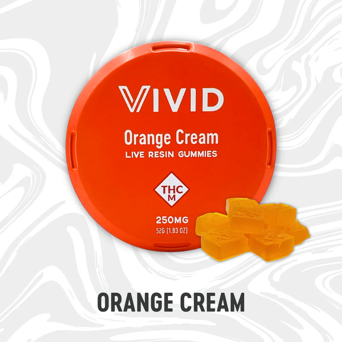 Gummies | Live Resin Orange Cream 10 pack | MO Health and Wellness