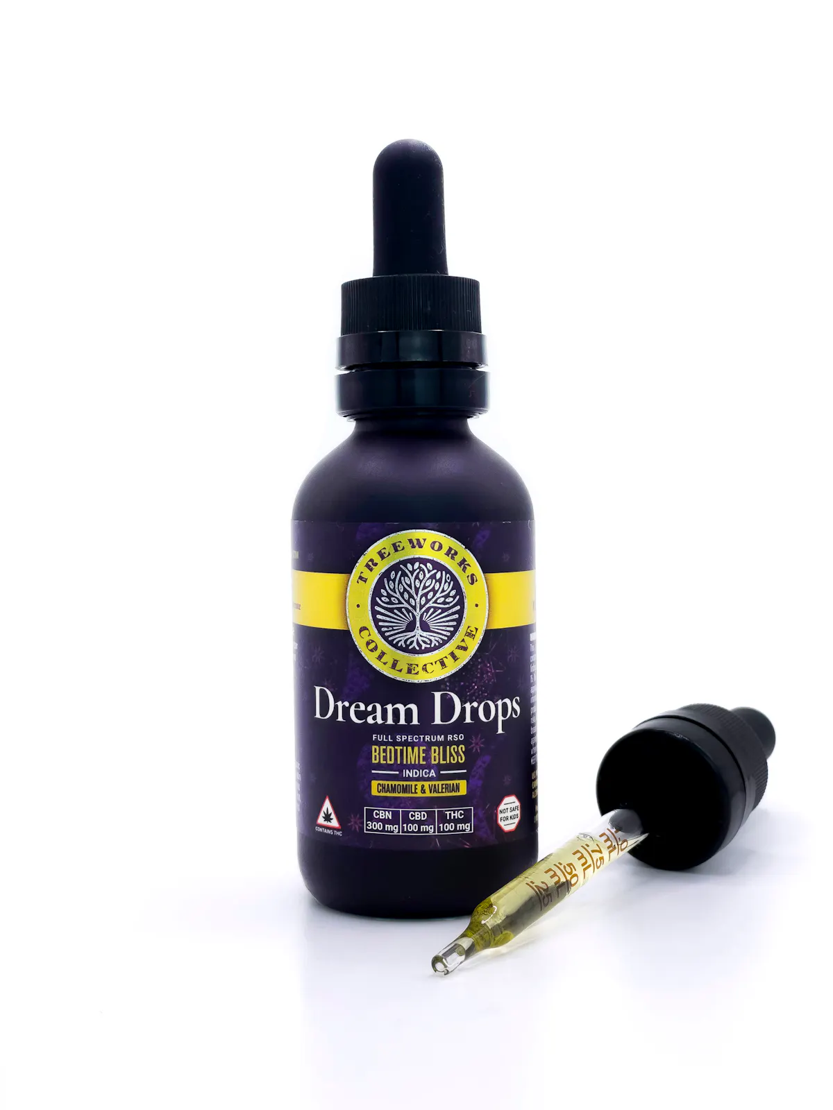 Dream Drops – Indica – 500mg TAC (300mg CBN | 100mg CBD | 100mg THC ...