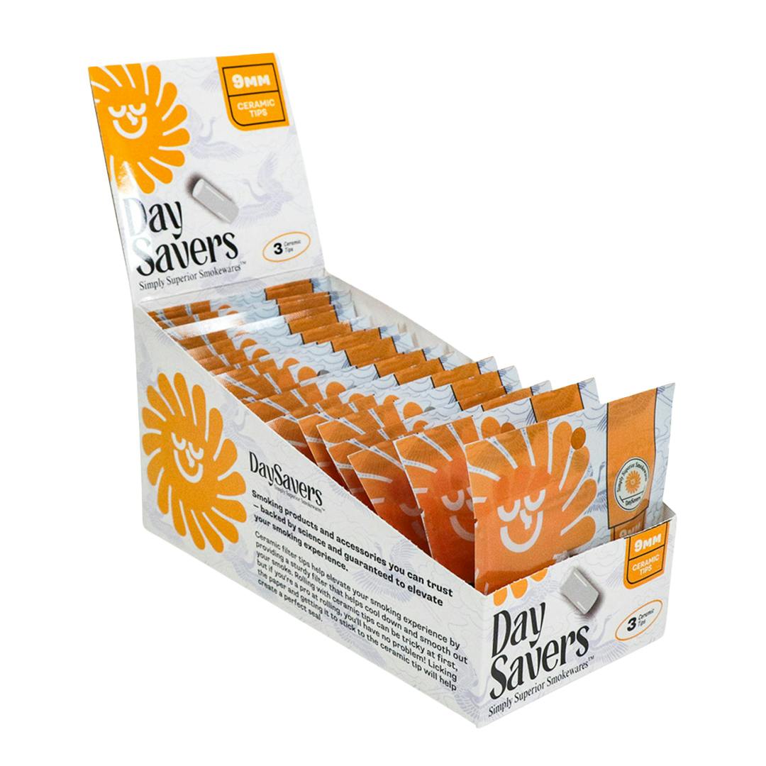 Product DaySavers - Filter Tips - Ceramic - 9mm - 3pk