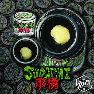 Apex - 1g Hash Rosin S Tier - Sudachi - CONCENTRATES by Apex Concentrates at King of Budz