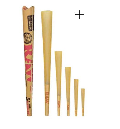 RAWket 5pack assorted sizes