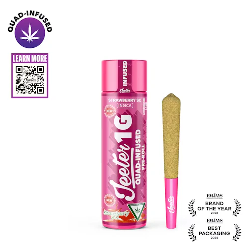 Jeeter - Quad Infused Preroll - Strawberry Shortcake