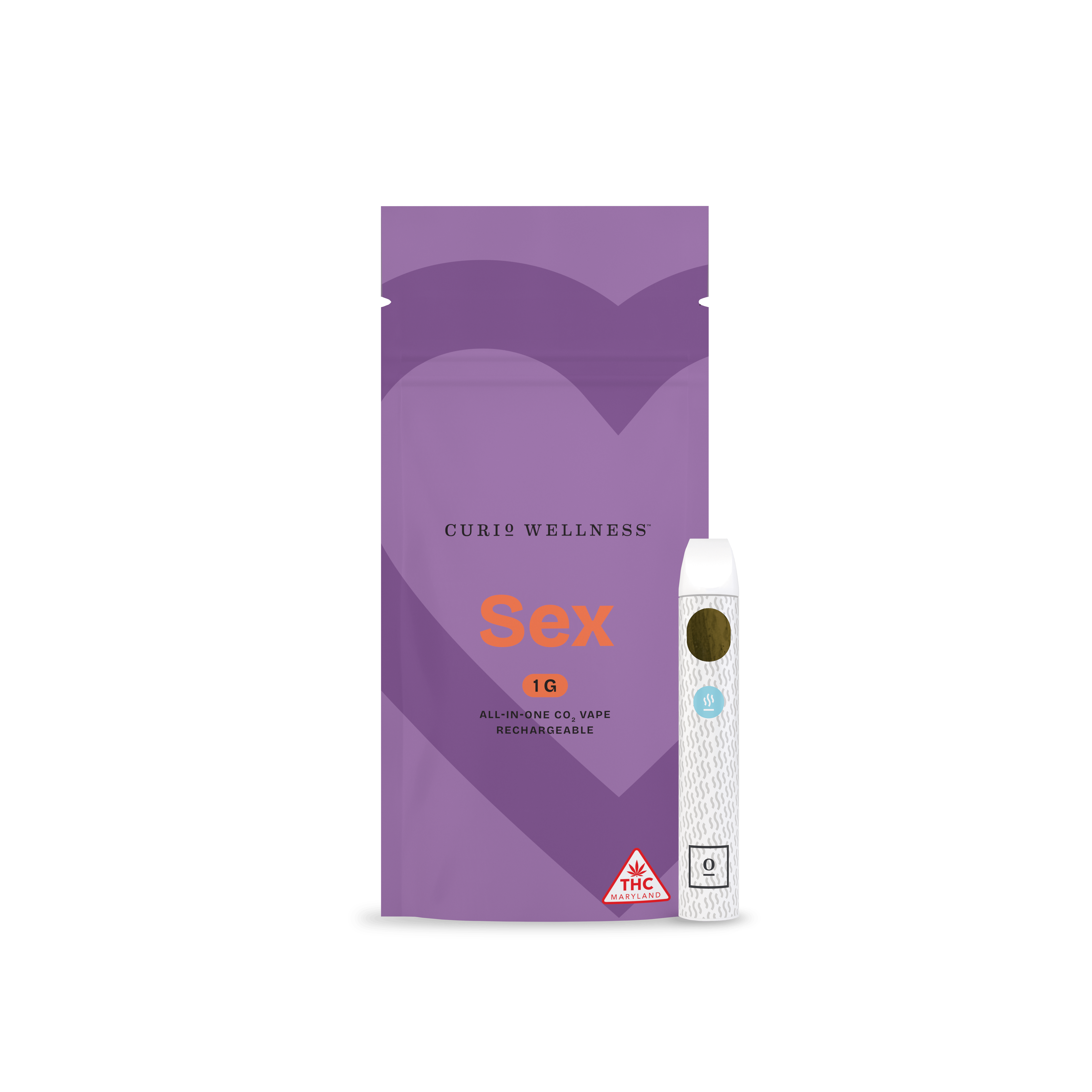 Curio Wellness: Sex | Bedroom Berry | All-In-One | 1g