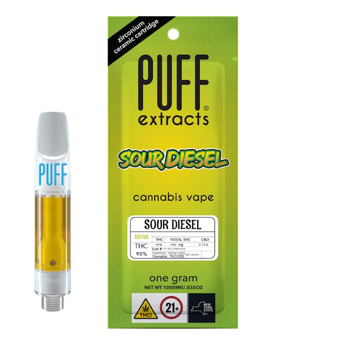 Puff- Sour Diesel Cart at Silk Road NYC, Jamaica Queens