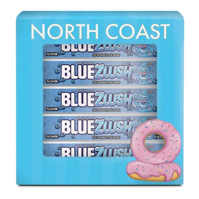 North Coast x Herb Wealth x Black Label  - 2.5g Rice Paper Donut Tier 2 - Blue Zlush - PRE_ROLLS by North Coast at King of Budz